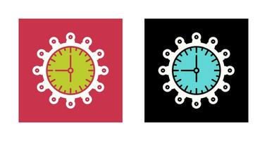 Clock Vector Icon
