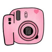 photo camera clipart design on transparent background PNG . Pro