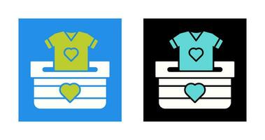Cloth Donate Vector Icon