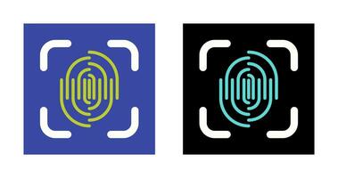 Fingerprint Vector Icon