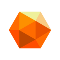 geometrisch Prisma Formen Element png