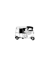 BE HERE TUKTUK png