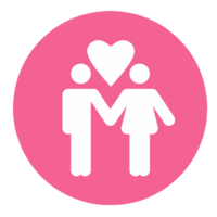 couple in love icon png