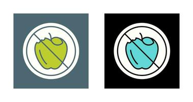 No Food Vector Icon