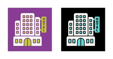 icono de vector de hotel