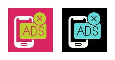 AD Block Vector Icon