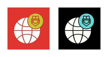 Network Hack Vector Icon