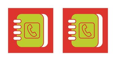 Address Book Vector Icon