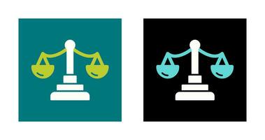 Justice Scale Vector Icon