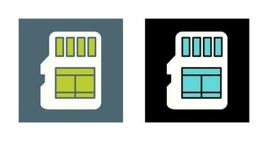 Memory Card Vector Icon