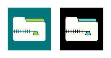 Zip File Vector Icon