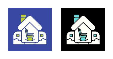 Retirement Home Vector Icon