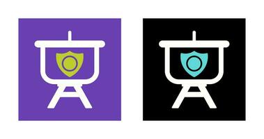 Security Presentation Vector Icon