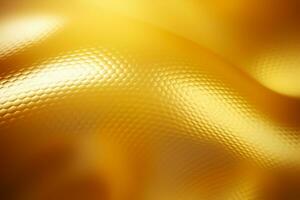 golden abstract background with smooth lines and highlights photo