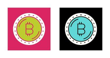 Bitcoin Currency Vector Icon