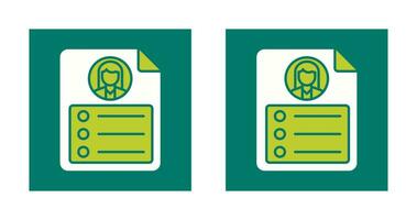 Portfolio Vector Icon
