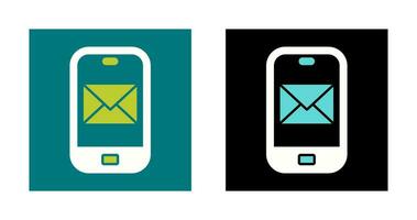 Smartphone mail Vector Icon