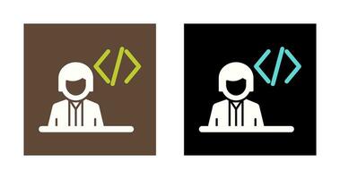Programmer Vector Icon
