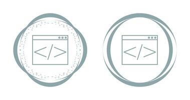 Html Coding Vector Icon