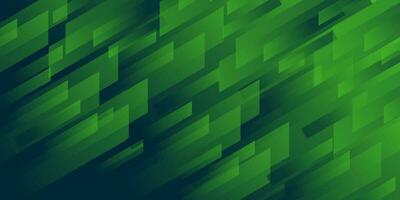 green abstract banner background vector