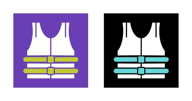 Bulletproof Jacket Vector Icon