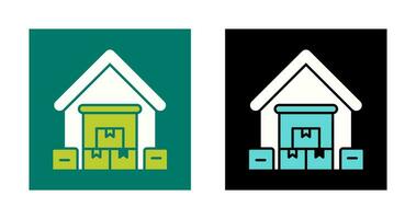 Warehouse Vector Icon