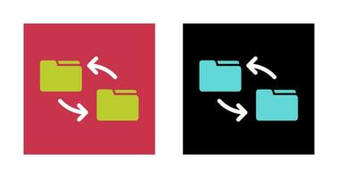 File Transfer Vector Icon