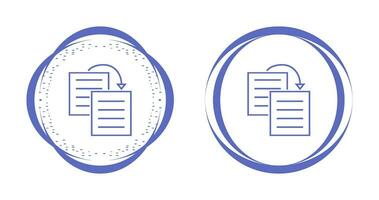 Duplicate Content Vector Icon