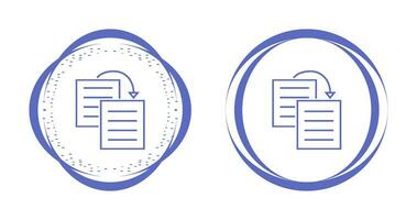 Duplicate Content Vector Icon