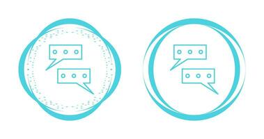 Chat Conversation Vector Icon