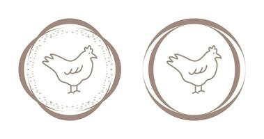 Chicken Vector Icon