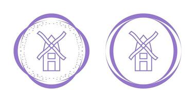 Windmill Vector Icon