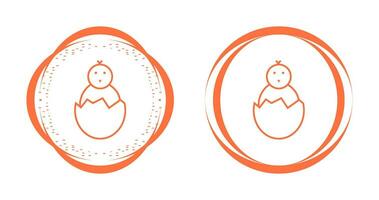 Hatched Egg Vector Icon