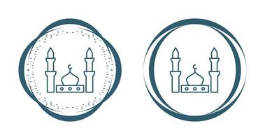 Prophet's Mosque Vector Icon