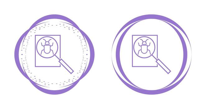 Debugging Vector Icon