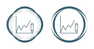 Drawing Graphs Vector Icon