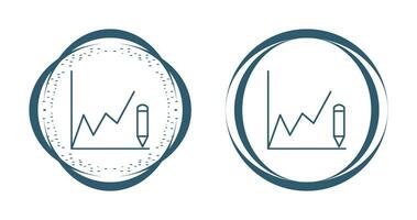 Drawing Graphs Vector Icon