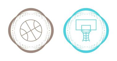 Basketball Hoop Vector Icon