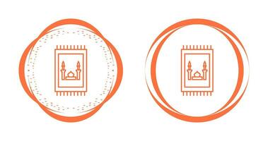 Prayer Rug Vector Icon