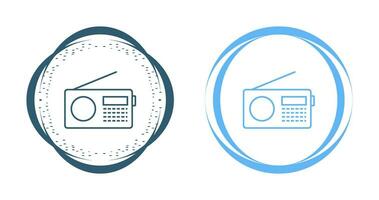 Radio Set Vector Icon