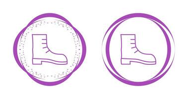 Camping Boot Vector Icon