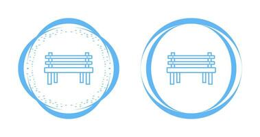 Wooden Bench Vector Icon