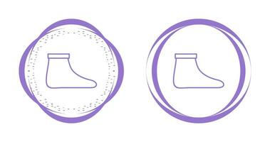 Warm Sock Vector Icon