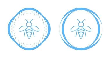 icono de vector de abeja