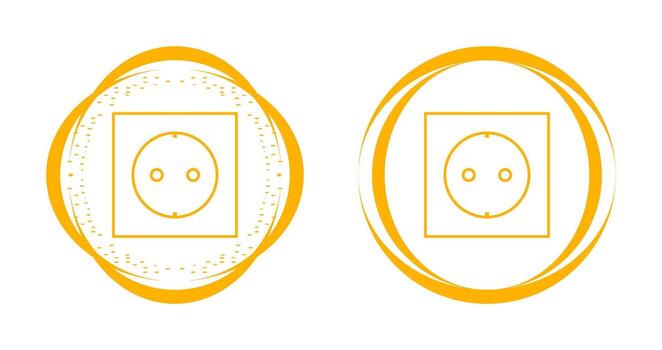 icono de vector de enchufe
