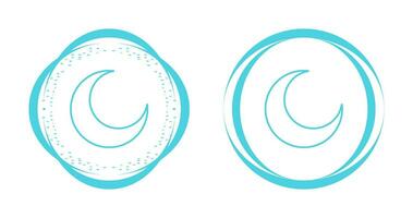 Half Moon Vector Icon