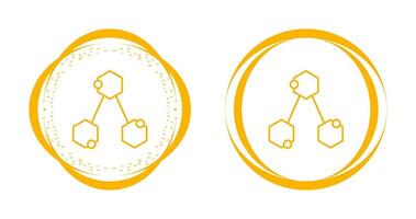 Chemical Structure Vector Icon