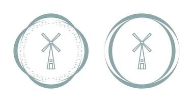 Windmill Vector Icon