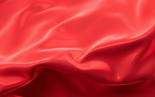 Smooth wave cloth background, 3d rendering. photo