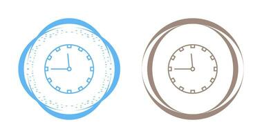 icono de vector de reloj de pared